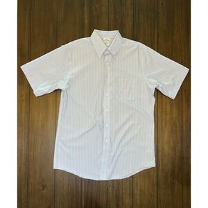 Brooks‎ Brothers Original Polo Shirt Mens 16 346 Short Sleeve Striped Cotton